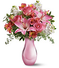 Teleflora's Pink Reflections Bouquet from Boulevard Florist Wholesale Market